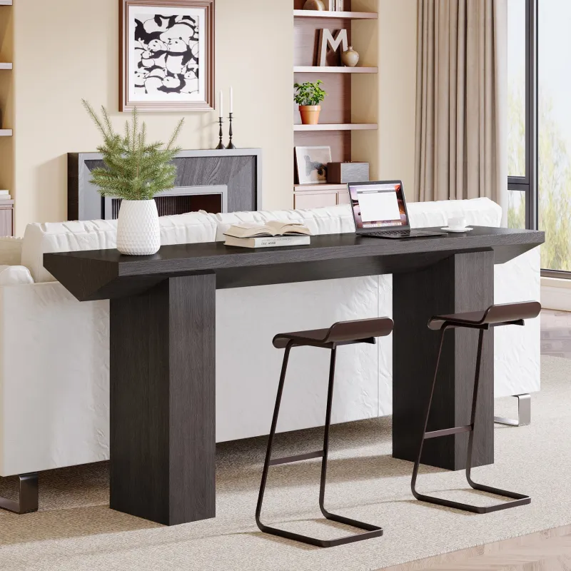 Tribesigns Console Tables|Console Tables*63" Console Table, Wooden Sofa Table Long Entryway Table