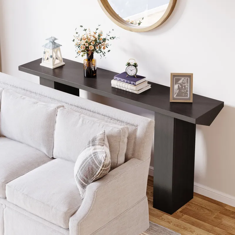Tribesigns Console Tables|Console Tables*63" Console Table, Wooden Sofa Table Long Entryway Table