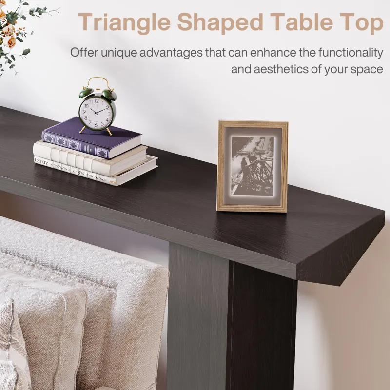 Tribesigns Console Tables|Console Tables*63" Console Table, Wooden Sofa Table Long Entryway Table