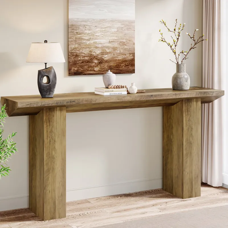 Tribesigns Console Tables|Console Tables*63" Console Table, Wooden Sofa Table Long Entryway Table