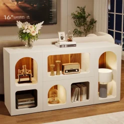 Tribesigns Console Tables|Console Tables*59" Console Table, Wooden Sofa Table Storage Organizer Entrance Table