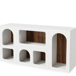 Tribesigns Console Tables|Console Tables*59" Console Table, Wooden Sofa Table Storage Organizer Entrance Table