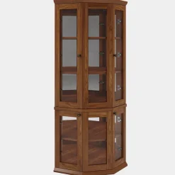 Tribesigns File Cabinets|File Cabinets*71" Corner Cabinet, Tall 5 - tier Storage Cabinet Display Cabinet