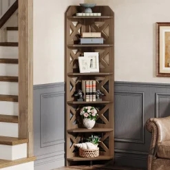 Tribesigns Corner Shelves|Corner Shelves*70.8