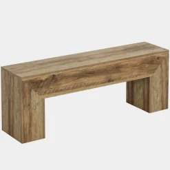 Tribesigns Benches*47" Dining Bench, Farmhouse Entryway Bench End of Bed Bench