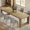 Tribesigns Dining Tables*86" Dining Table, Farmhouse Kitchen Dinner Table For 8 - 10 People