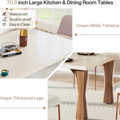 Tribesigns Dining Tables*70.8