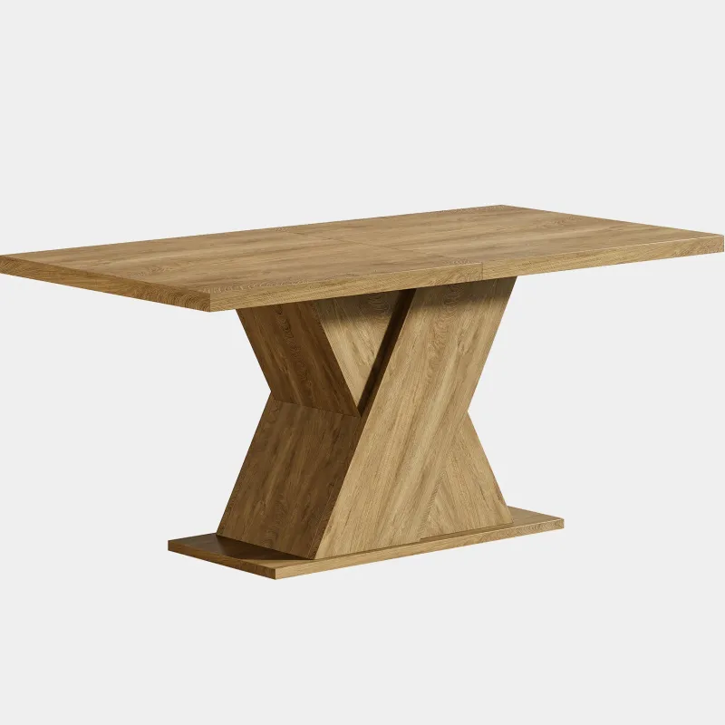 Tribesigns Dining Tables*55" Dining Table, Wood Kitchen Dinner Table for 4 - 6