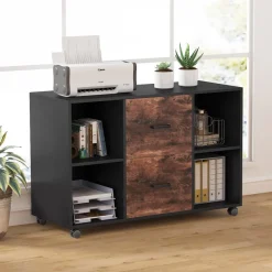 Tribesigns File Cabinets|File Cabinets*2 Drawer File Cabinet, Large Mobile Filing Cabinet for Letter Size