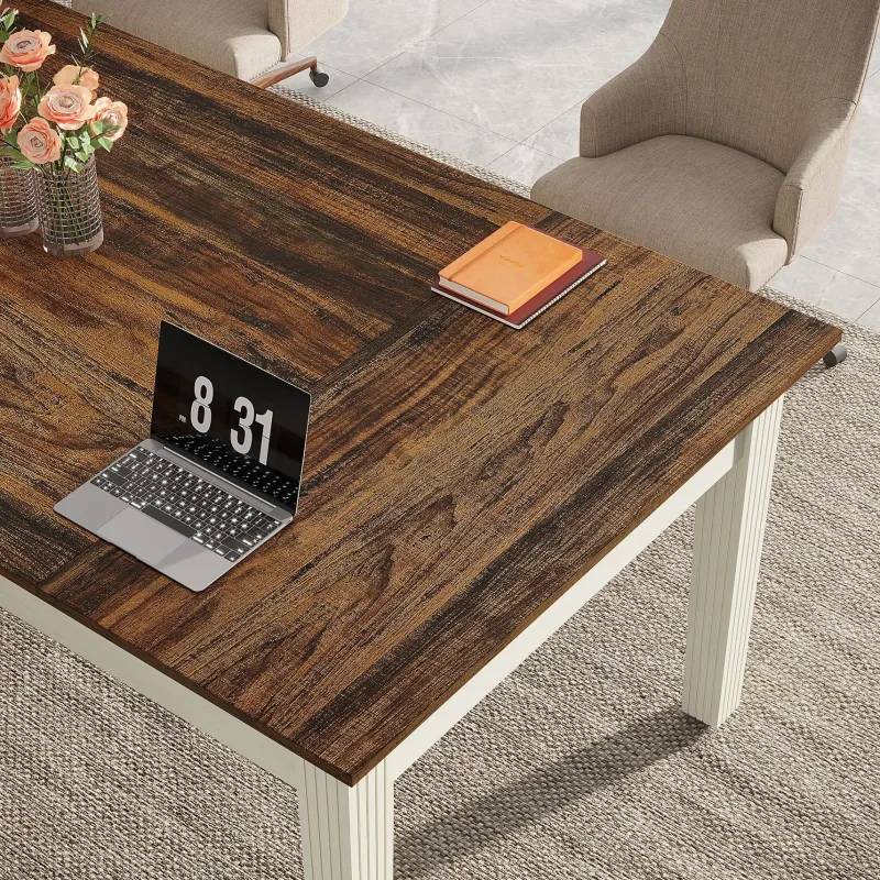 Tribesigns Desks*62" Executive Desk, Large Modern Computer Desk Office Writing Table