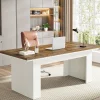 Tribesigns Desks*63" Executive Desk, Modern Computer Desk Study Home Office Table