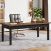 Tribesigns Desks*63" Executive Desk, Modern Computer Desk Office Desk