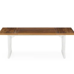 Tribesigns Desks*70.8" Executive Desk, Retro Office Desk Computer Desk