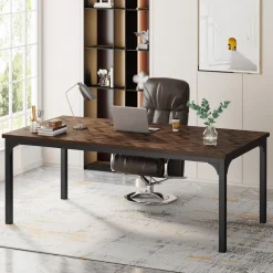 Tribesigns Desks*70.9" Executive Desk Simple Computer Desk Conference Table