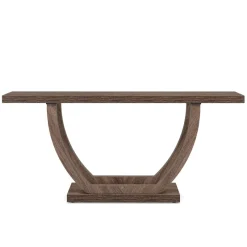 Tribesigns Console Tables|Console Tables*63" Farmhouse Console Table, 2 - Tier Entryway Sofa Table