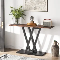 Tribesigns Console Tables|Console Tables*43 Inch Console Table, Industrial Entryway Hallway Table