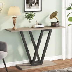 Tribesigns Console Tables|Console Tables*43 Inch Console Table, Industrial Entryway Hallway Table