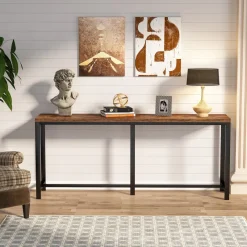 Tribesigns Console Tables|Console Tables*70.9 Inch Console Table, Skinny Long Entryway Table Sofa Table