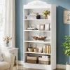 Tribesigns Bookcases & Bookshelves|Bookcases & Bookshelves*72" Modern Bookshelf, Freestanding Etagere Bookcase with Storage Shelves