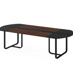 Tribesigns Desks*70.86" Oval Executive Desk, Modern Computer Meeting Table for Home Office