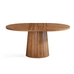 Tribesigns Desks*55" Oval Meeting Table, Wood Conference Table For 6 People