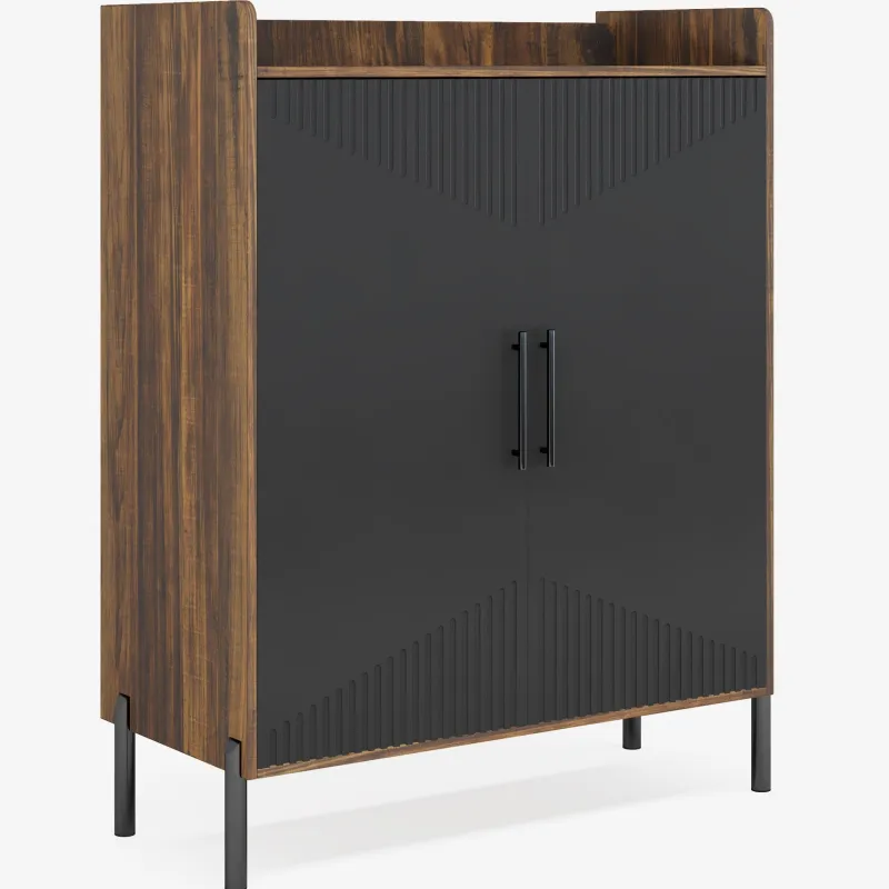 Tribesigns Shoe Racks & Cabinets|Shoe Racks & Cabinets*30 Pairs Shoe Cabinet, 6-Tier Modern Shoes Rack Organizer with Doors