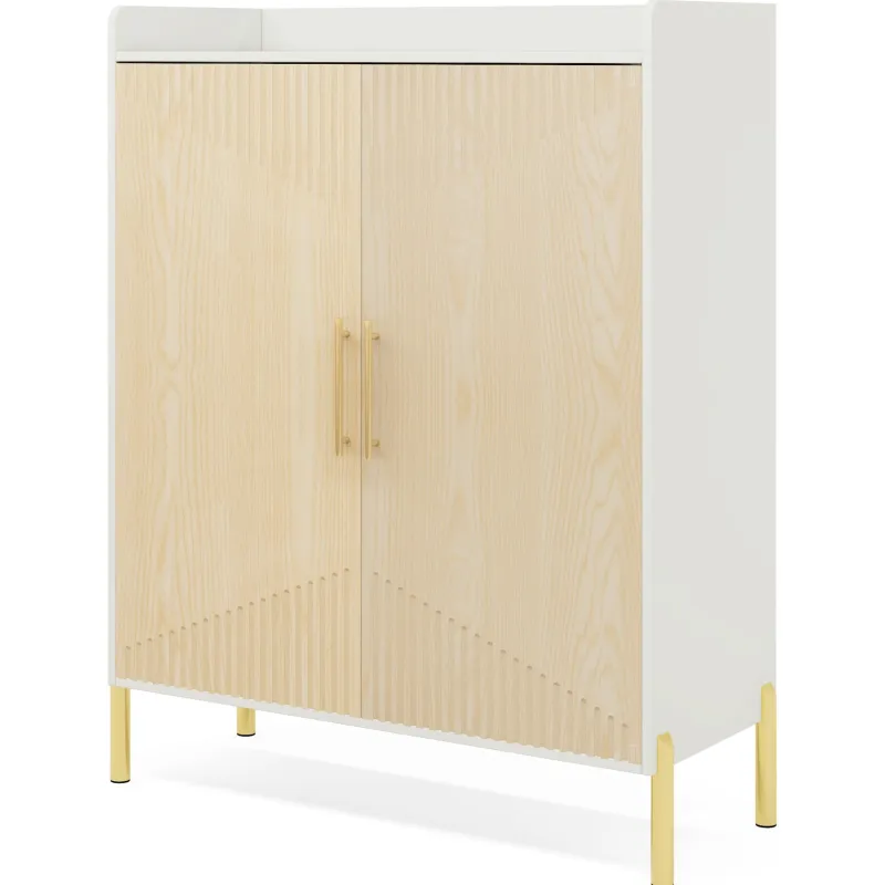 Tribesigns Shoe Racks & Cabinets|Shoe Racks & Cabinets*30 Pairs Shoe Cabinet, 6-Tier Modern Shoes Rack Organizer with Doors