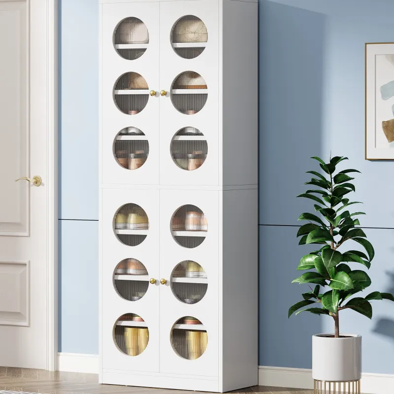 Tribesigns Shoe Racks & Cabinets|Shoe Racks & Cabinets*70.8" Shoe Cabinet, 8 - tier Shoe Organizer with Doors