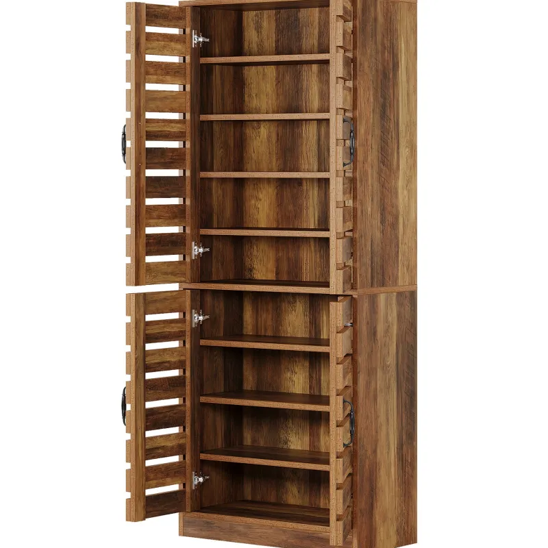 Tribesigns Shoe Racks & Cabinets|Shoe Racks & Cabinets*70.8" Shoe Cabinet, 9 - Tier Vertical Shoe Rack with Shutter Doors