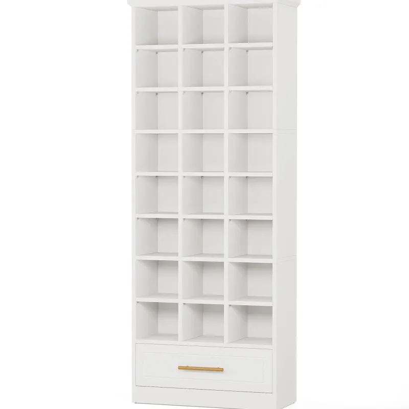Tribesigns Shoe Racks & Cabinets|Shoe Racks & Cabinets*71" Shoe Rack, Freestanding Wooden 9-Tier Shoe Storage Cabinet