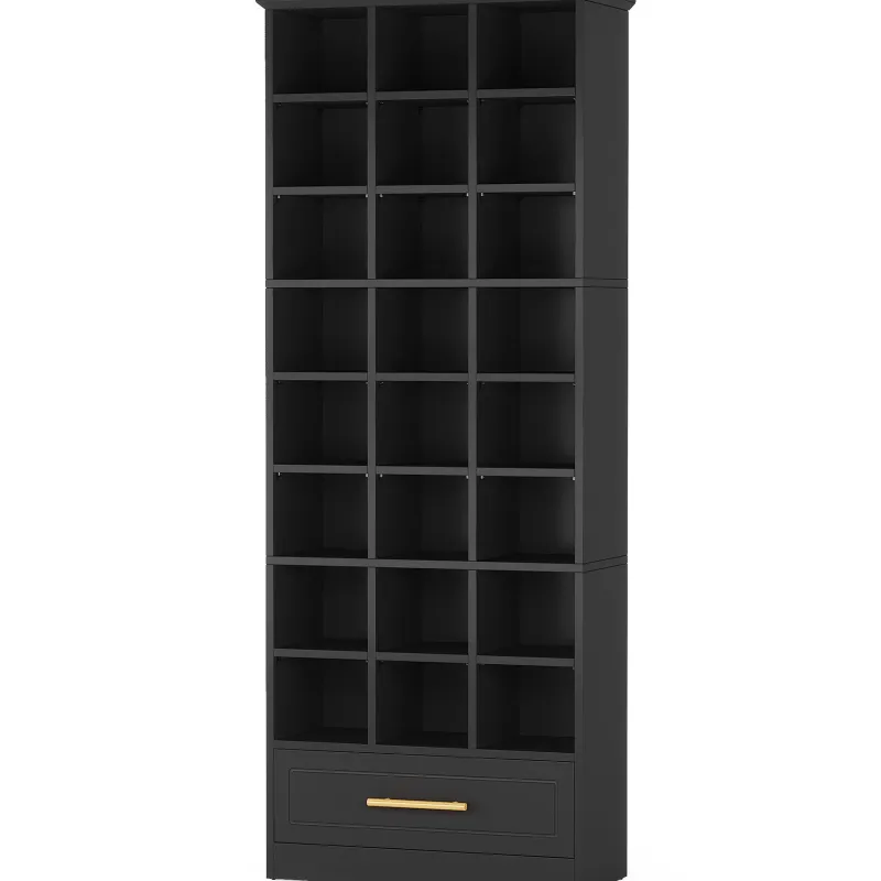 Tribesigns Shoe Racks & Cabinets|Shoe Racks & Cabinets*71" Shoe Rack, Freestanding Wooden 9-Tier Shoe Storage Cabinet