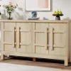 Tribesigns Sideboards & Buffets|Sideboards & Buffets*55" Sideboard Buffet, Farmhouse Sideboard Cabinet Credenzas with Storage
