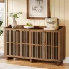 Tribesigns Sideboards & Buffets|Sideboards & Buffets*55" Sideboard Buffet, Farmhouse Storage Cabinet Credenzas with Adjustable Shelves