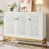 Tribesigns Sideboards & Buffets|Sideboards & Buffets*45" Sideboard Buffet, Kitchen Storage Cabinet with Adjustable Shelves