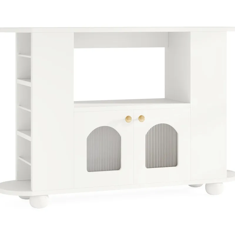 Tribesigns Sideboards & Buffets|Sideboards & Buffets*47" Sideboard Buffet, Kitchen Coffee Bar Storage Cabinet