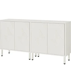 Tribesigns Sideboards & Buffets|Sideboards & Buffets*57" Sideboard Buffet, Storage Buffet Cabinet with Adjustable Shelves