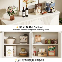 Tribesigns Sideboards & Buffets|Sideboards & Buffets*59.4