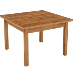 Tribesigns Dining Tables*39.4'' Square Dining Table Kitchen Table with Solid Wood Legs for 4