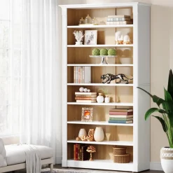 Tribesigns Bookcases & Bookshelves|Bookcases & Bookshelves*70.9" Tall Bookcase, Modern 8-Tier Bookshelf Freestanding Display Shelf