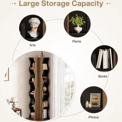 Tribesigns Corner Shelves|Corner Shelves*70.8
