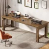 Tribesigns Desks*79" Two - person Desk, Extra Long Office Computer Desk Workstations