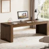 Tribesigns Desks*79" Two Person Desk, Computer Desk Double Office Desk