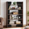 Tribesigns Bookcases & Bookshelves|Bookcases & Bookshelves*67" Wood Bookshelf, 5 - Tier Bookcase Etagere Display Rack with Open Storage Shelves