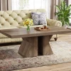 Tribesigns Coffee Tables*47" Wood Coffee Table, Rectangular Center Table Snack Table