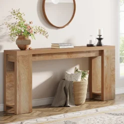 Tribesigns Console Tables|Console Tables*70.9" Wood Console Table, Farmhouse Sofa Table Entryway Table