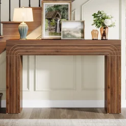 Tribesigns Console Tables|Console Tables*55" Wood Console Table, Farmhouse Sofa Table Hallway Table