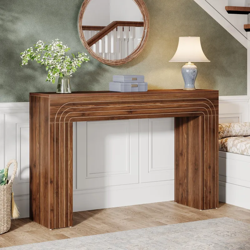 Tribesigns Console Tables|Console Tables*55" Wood Console Table, Farmhouse Sofa Table Hallway Table