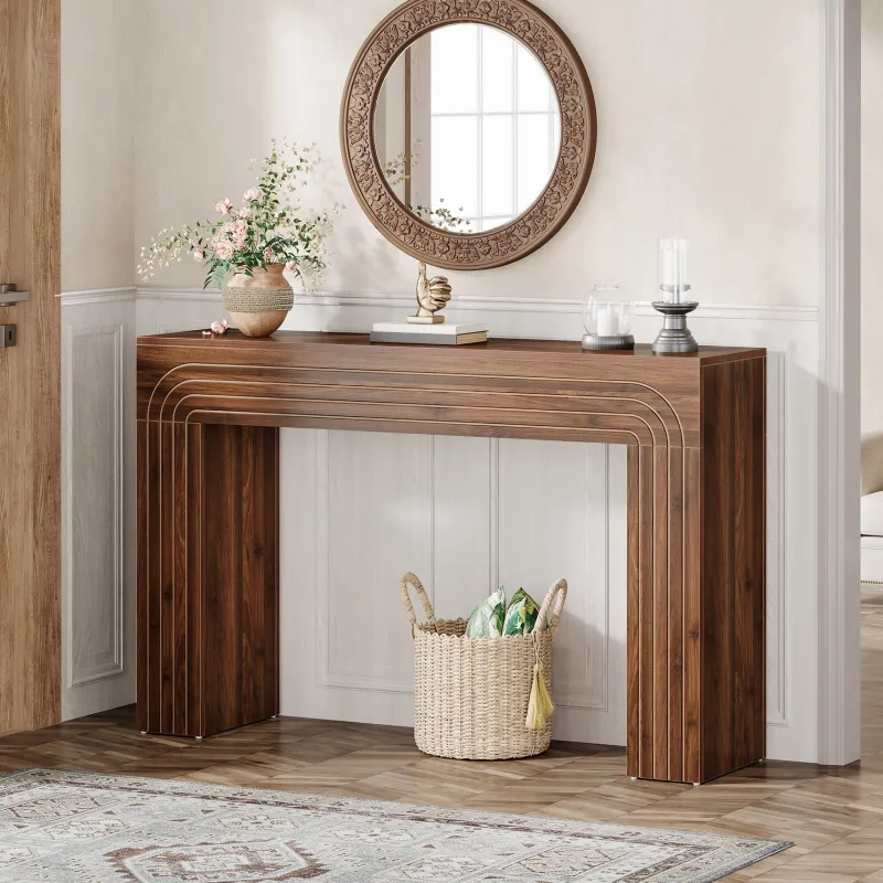 Tribesigns Console Tables|Console Tables*55" Wood Console Table, Farmhouse Sofa Table Hallway Table