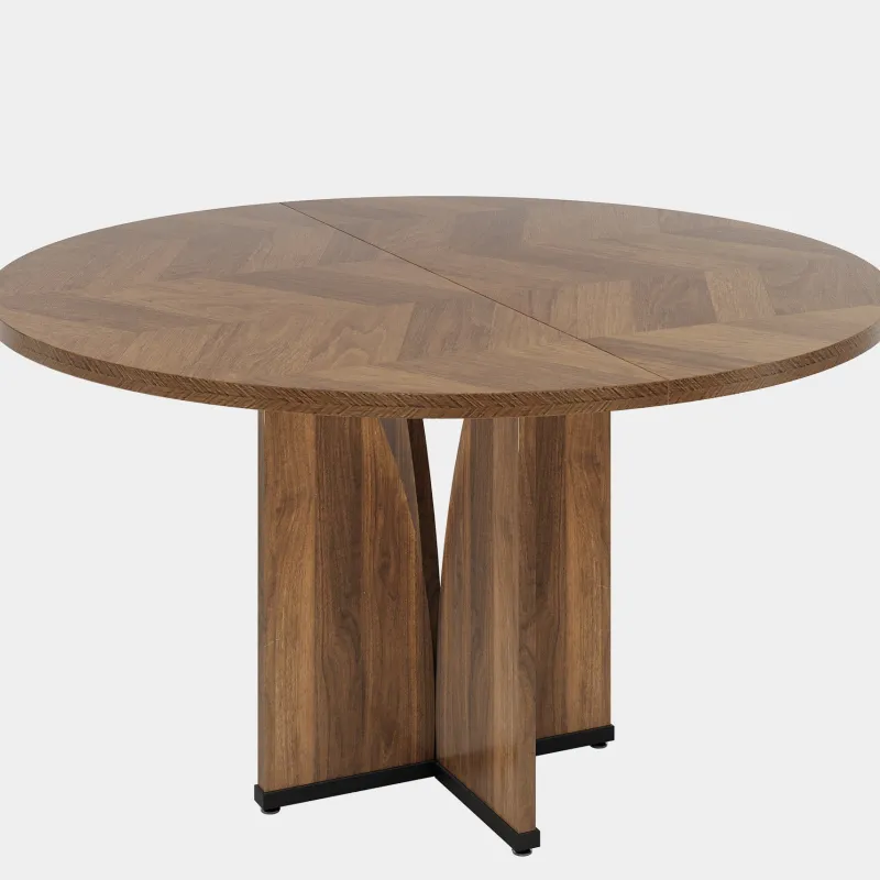 Tribesigns Dining Tables*39" Wood Dining Table, Farmhouse Kitchen Table for 4 People