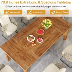 Tribesigns Dining Tables*70.9